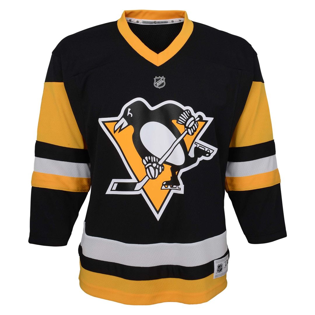 Pittsburgh Penguins Toddler Home Replica Jersey - Black