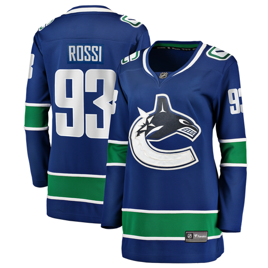 Marco Rossi Vancouver Canucks Fanatics Women's Home Breakaway Player Jersey - Blue