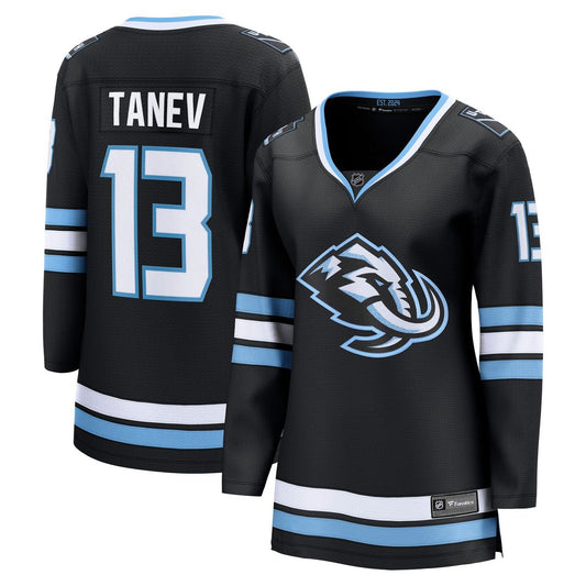 Brandon Tanev Utah Mammoth Fanatics Women's Home Breakaway Player Jersey - Black
