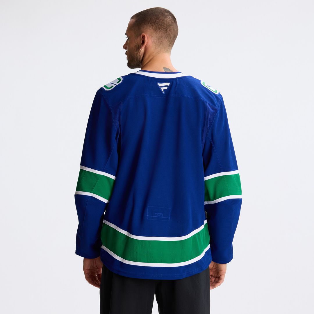 Vancouver Canucks Fanatics Home Authentic Pro Jersey - Blue