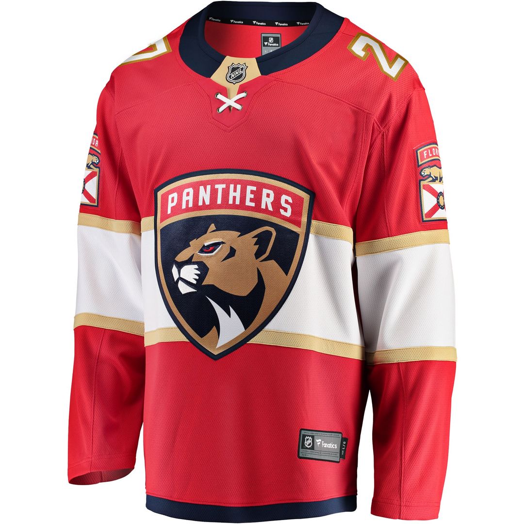 Eetu Luostarinen Florida Panthers Fanatics Home Breakaway Player Jersey - Red