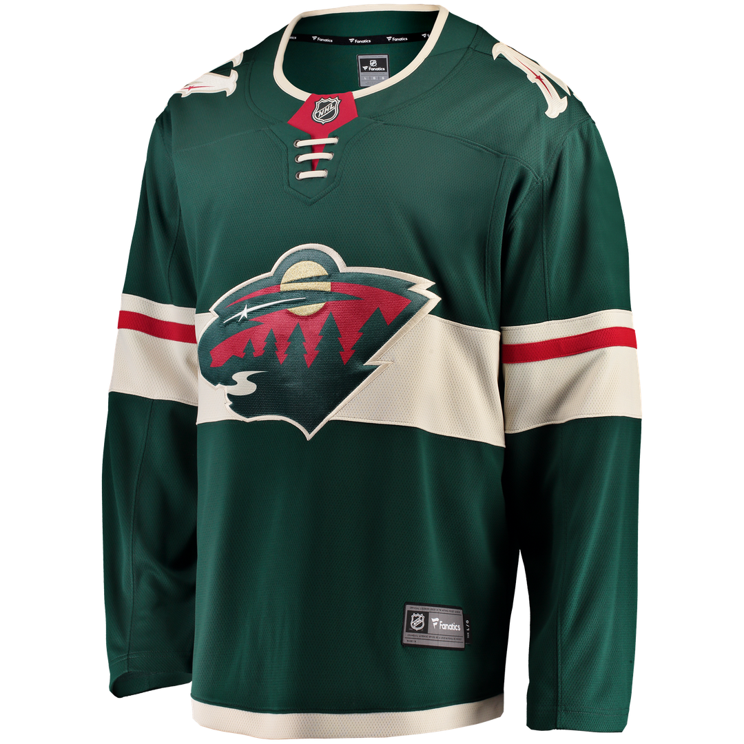 Minnesota Wild Fanatics Home Breakaway Jersey - Green
