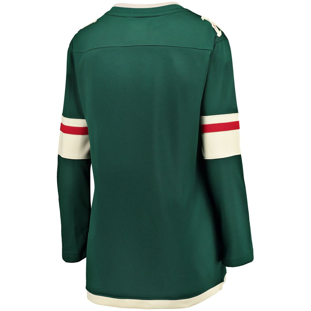 Minnesota Wild Fanatics Women's Home Breakaway Jersey - Green