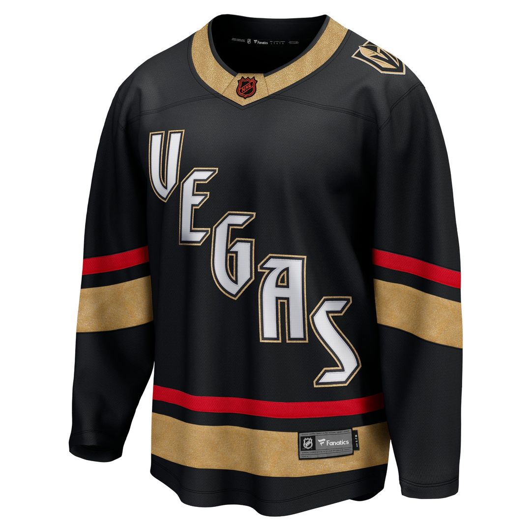 Vegas Golden Knights Fanatics Special Edition 2.0 Breakaway Blank Jersey - Black
