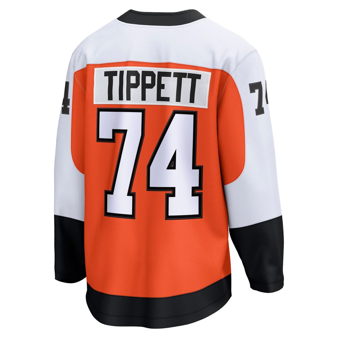 Owen Tippett Philadelphia Flyers Fanatics Home Breakaway Jersey - Orange