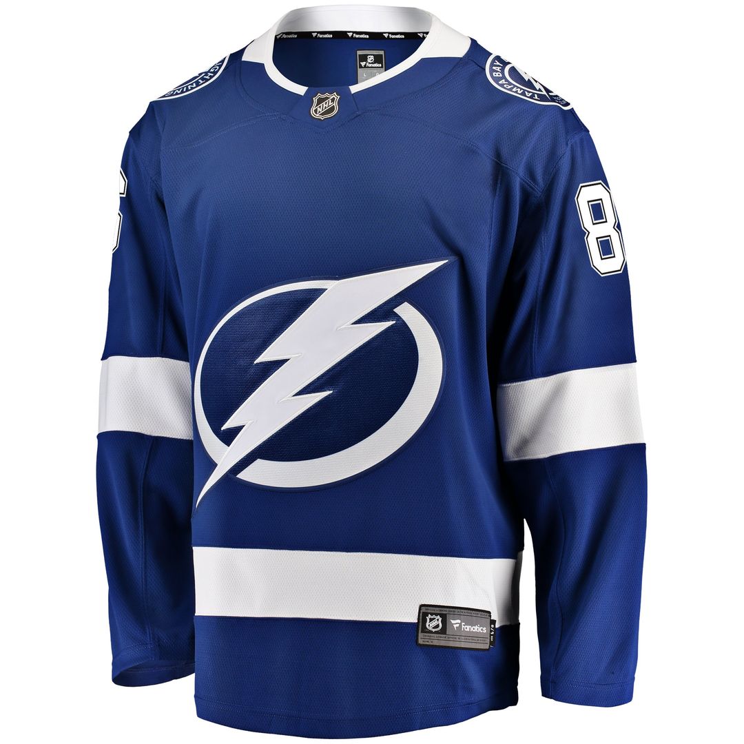 Nikita Kucherov Tampa Bay Lightning Fanatics Breakaway Jersey - Blue