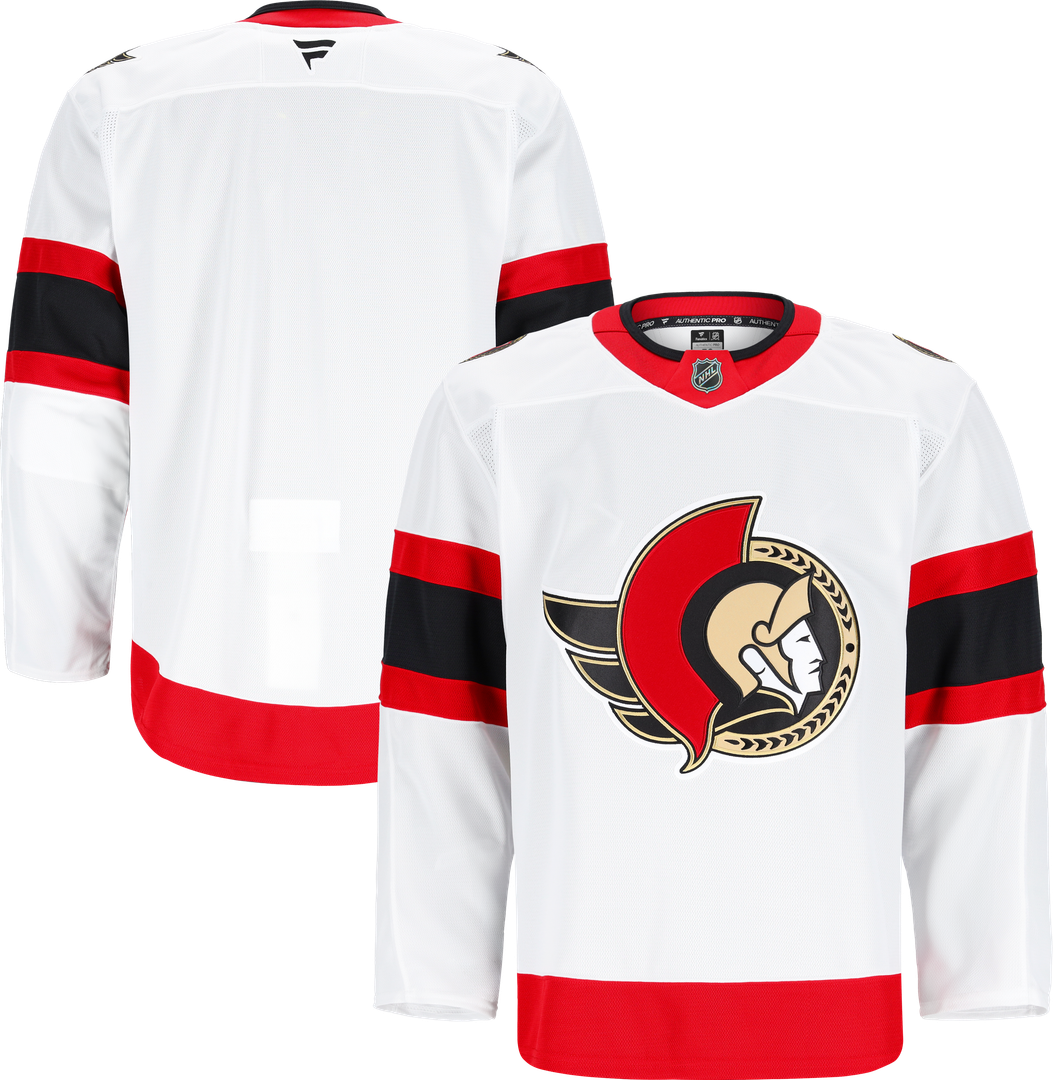 Ottawa Senators Fanatics Away Authentic Pro Jersey - White