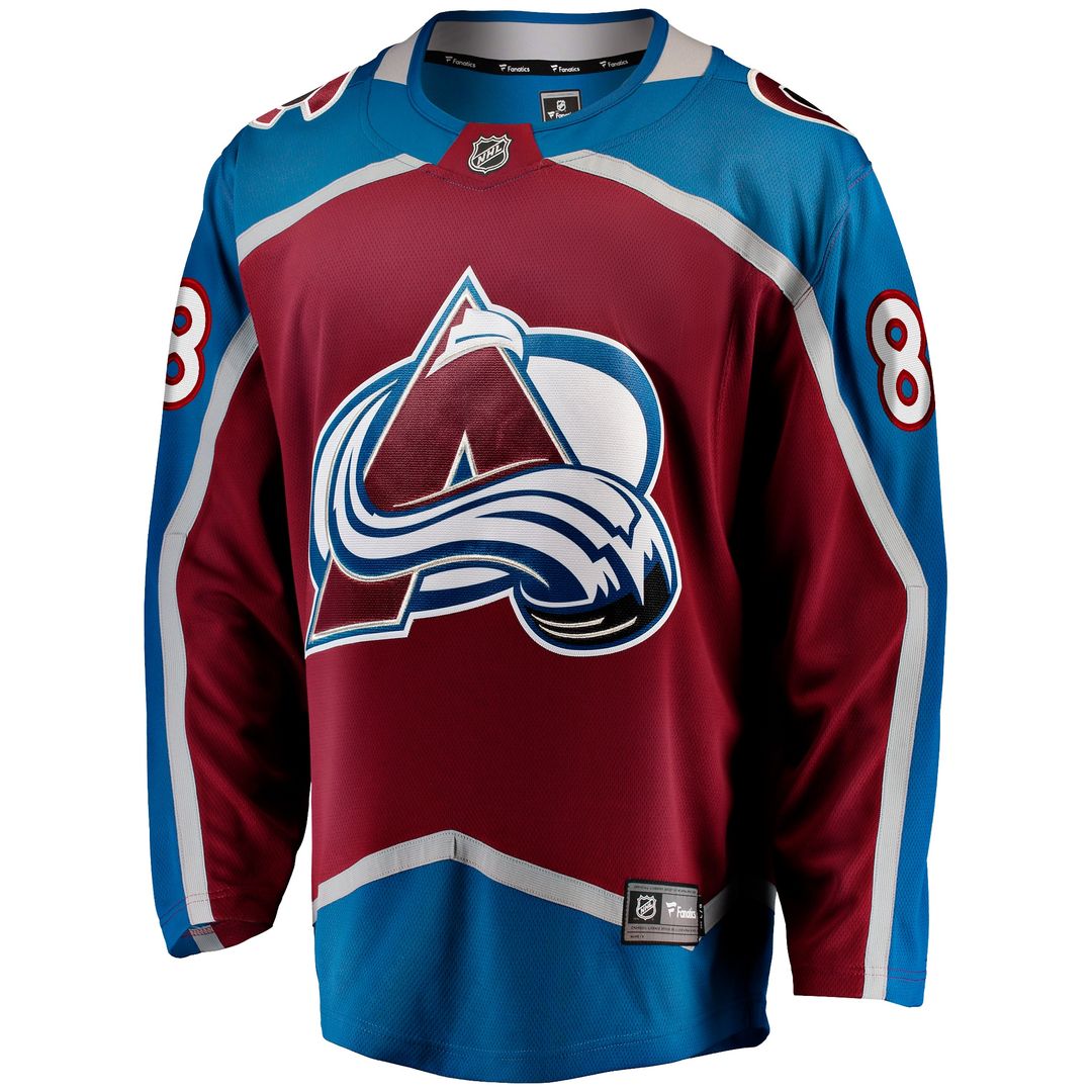 Martin Necas Colorado Avalanche Fanatics Breakaway Player Jersey - Burgundy