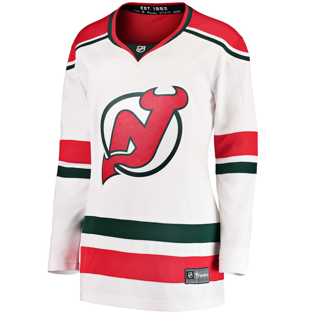New Jersey Devils Fanatics Women's Alternate Breakaway Jersey - White