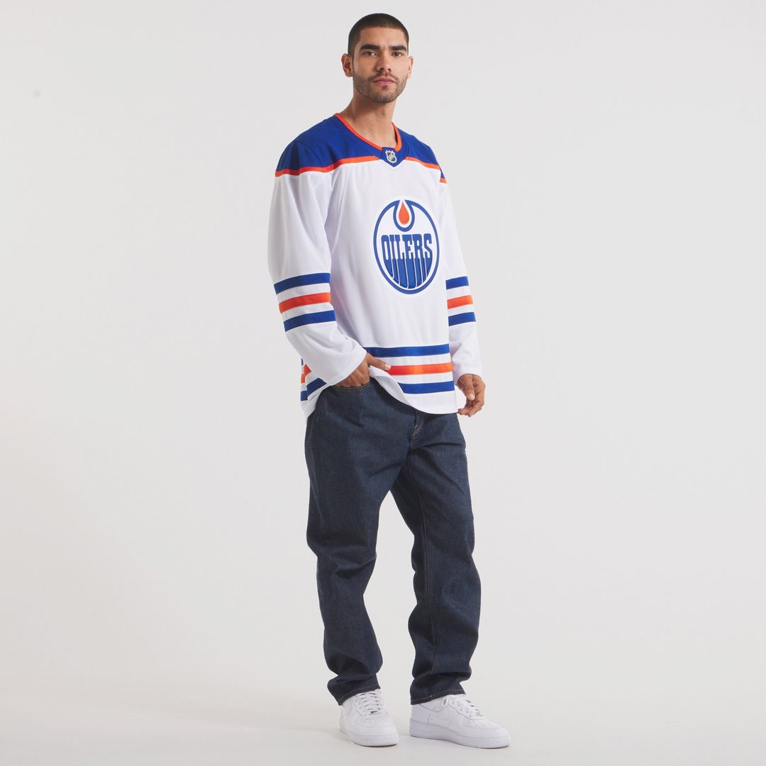 Edmonton Oilers Fanatics Away Premium Jersey - White