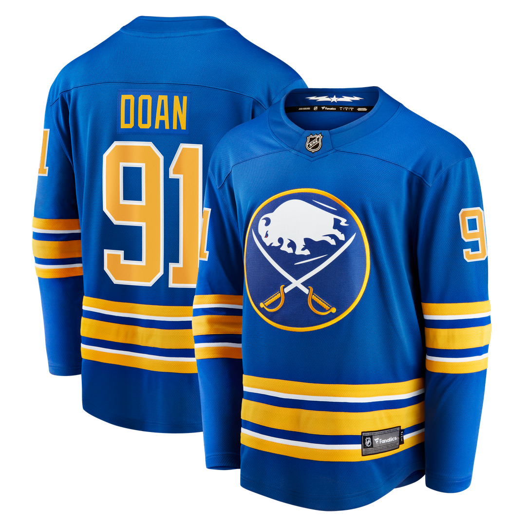 Josh Doan Buffalo Sabres Fanatics Home Premier Breakaway Player Jersey - Royal