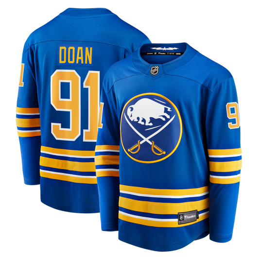 Josh Doan Buffalo Sabres Fanatics Home Premier Breakaway Player Jersey - Royal