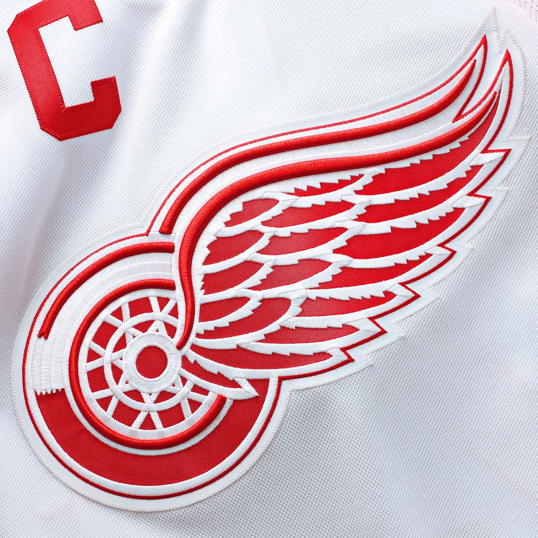 Detroit Red Wings Fanatics Home Premium Custom Jersey - Red