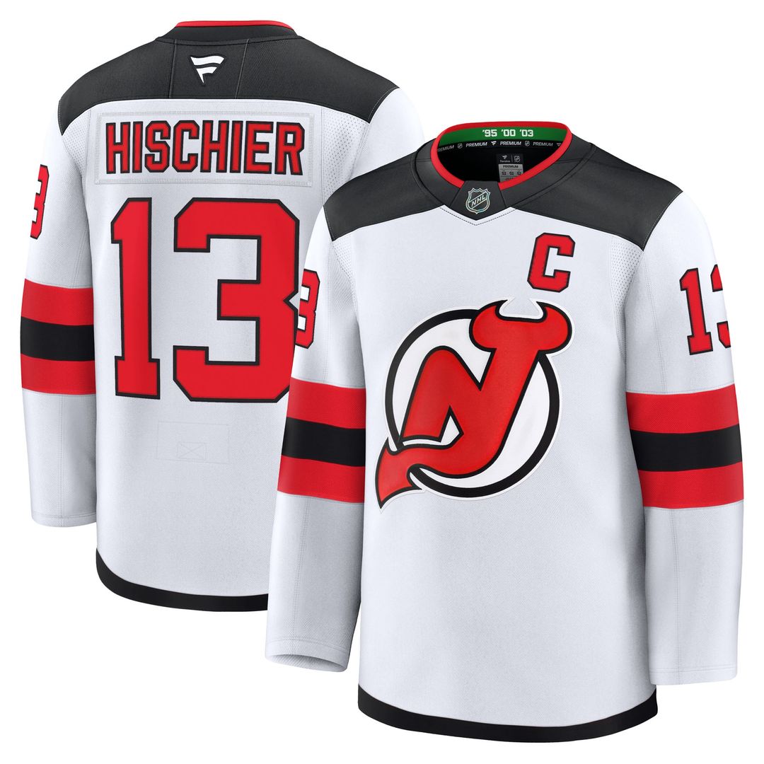 Nico Hischier New Jersey Devils Fanatics Home Premium Jersey - Red