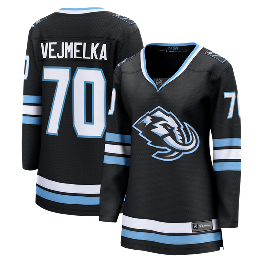 Karel Vejmelka Utah Mammoth Fanatics Women's Home Breakaway Jersey - Black