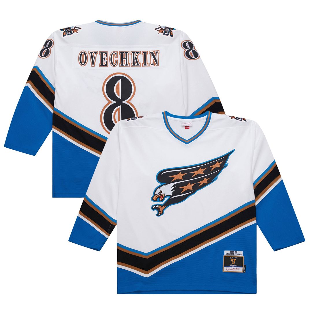 Alexander Ovechkin Washington Capitals Mitchell & Ness 2005/06 Power Play Jersey - White
