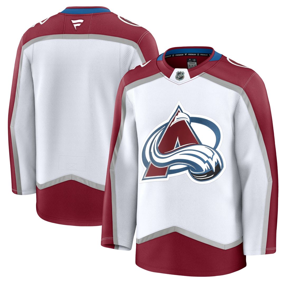 Colorado Avalanche Fanatics Home Premium Jersey - Burgundy