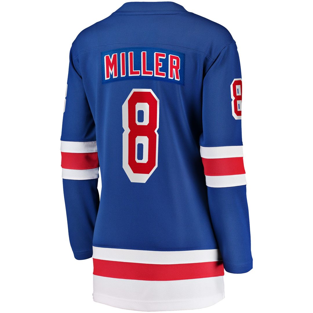 J.T. Miller New York Rangers Fanatics Women's Home Breakaway Player Jersey - Blue