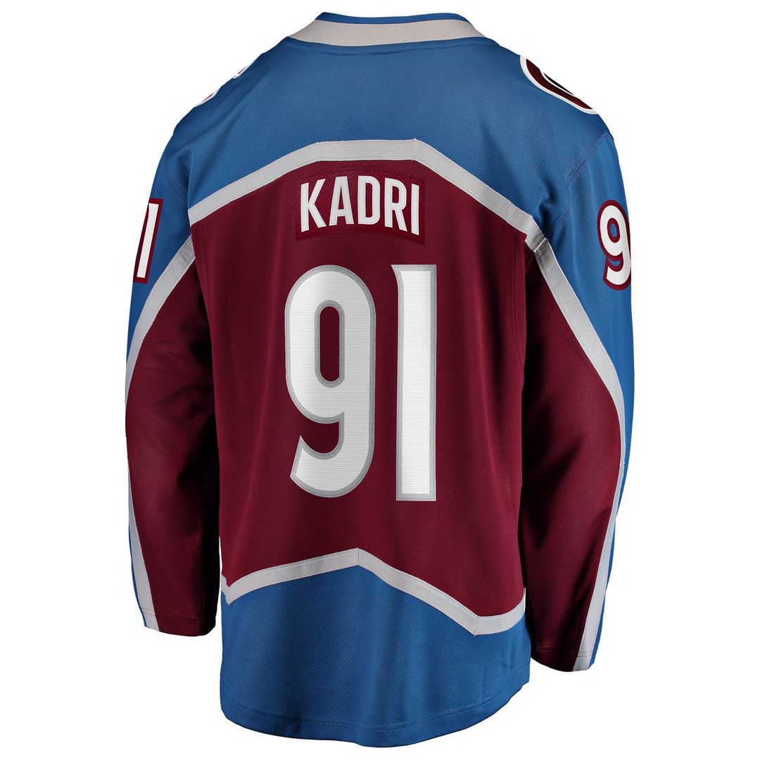 Nazem Kadri Colorado Avalanche Fanatics Home Breakaway Jersey - Burgundy