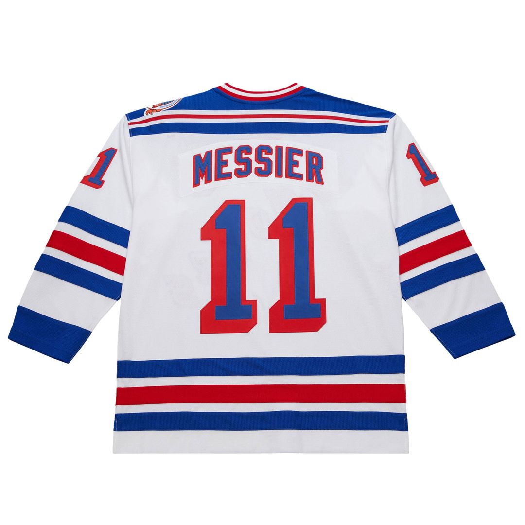 Mark Messier New York Rangers 1993-94 Power Play Jersey - White