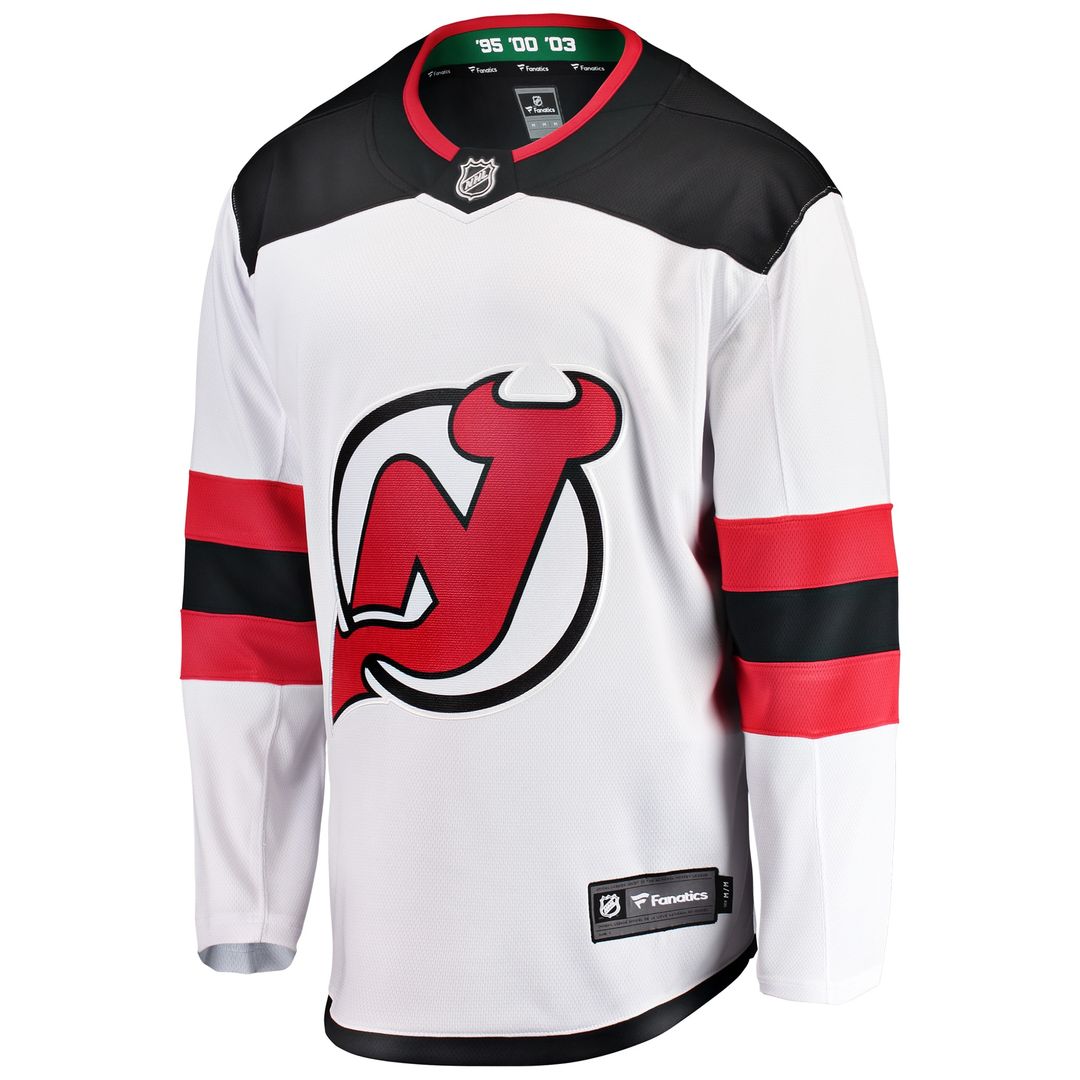 New Jersey Devils Fanatics Youth Breakaway Home Jersey - Red
