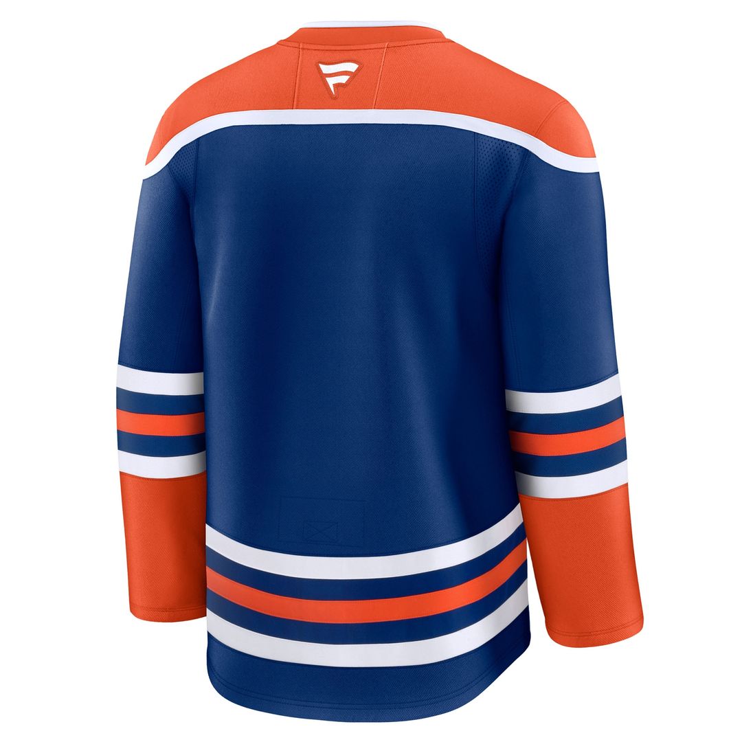 Edmonton Oilers Fanatics Home Premium Jersey - Royal