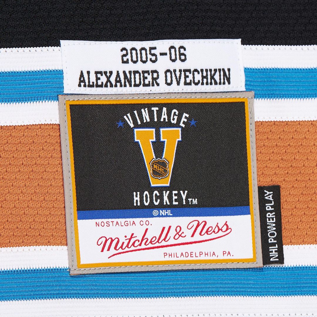 Alexander Ovechkin Washington Capitals Mitchell & Ness 2005/06 Power Play Jersey - Black