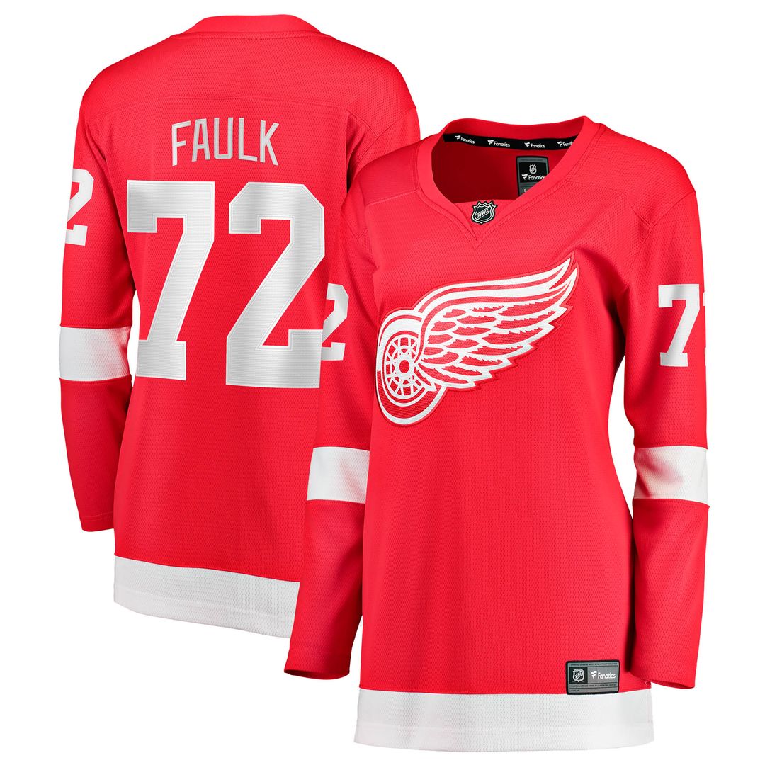 Justin Faulk Detroit Red Wings Fanatics Women's Home Breakaway Jersey - Red