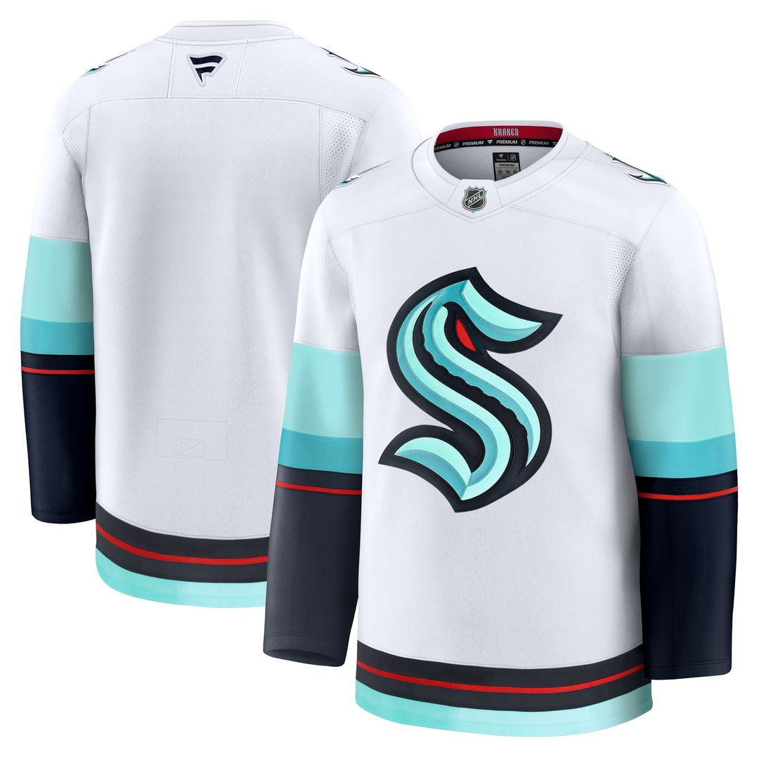 Seattle Kraken Fanatics Home Premium Jersey - Deep Sea Blue