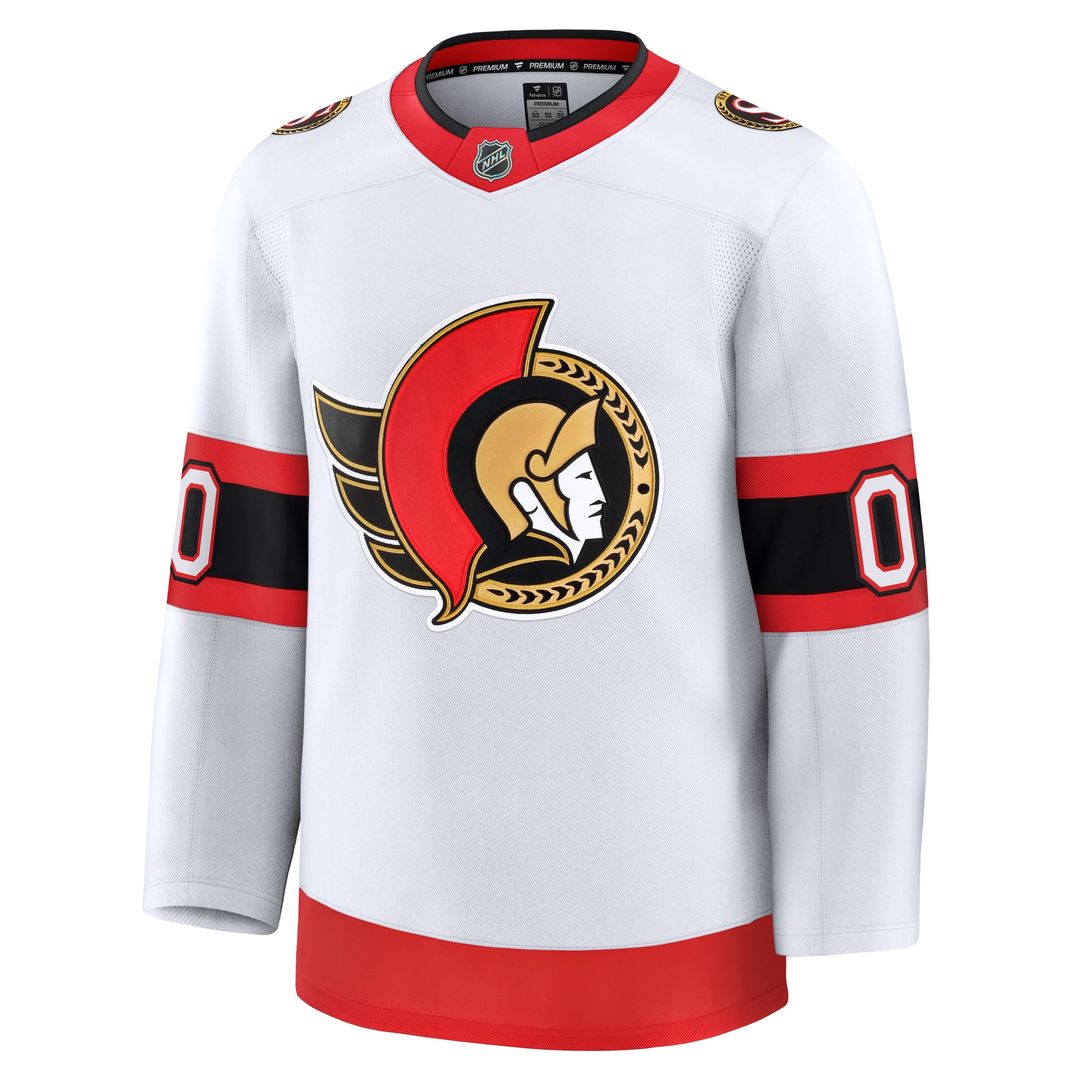 Ottawa Senators Fanatics Away Premium Custom Jersey - White