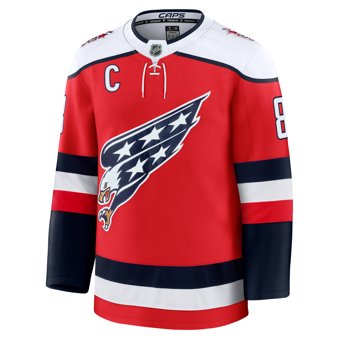 Alexander Ovechkin Washington Capitals Fanatics Alternate Premium Player Jersey - Red