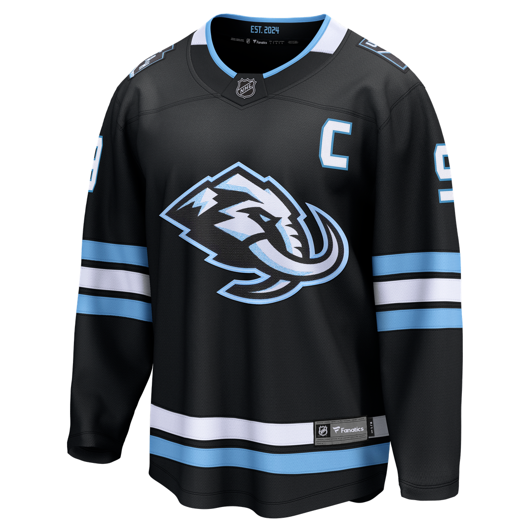 Clayton Keller Utah Mammoth Fanatics Home Breakaway Jersey - Black