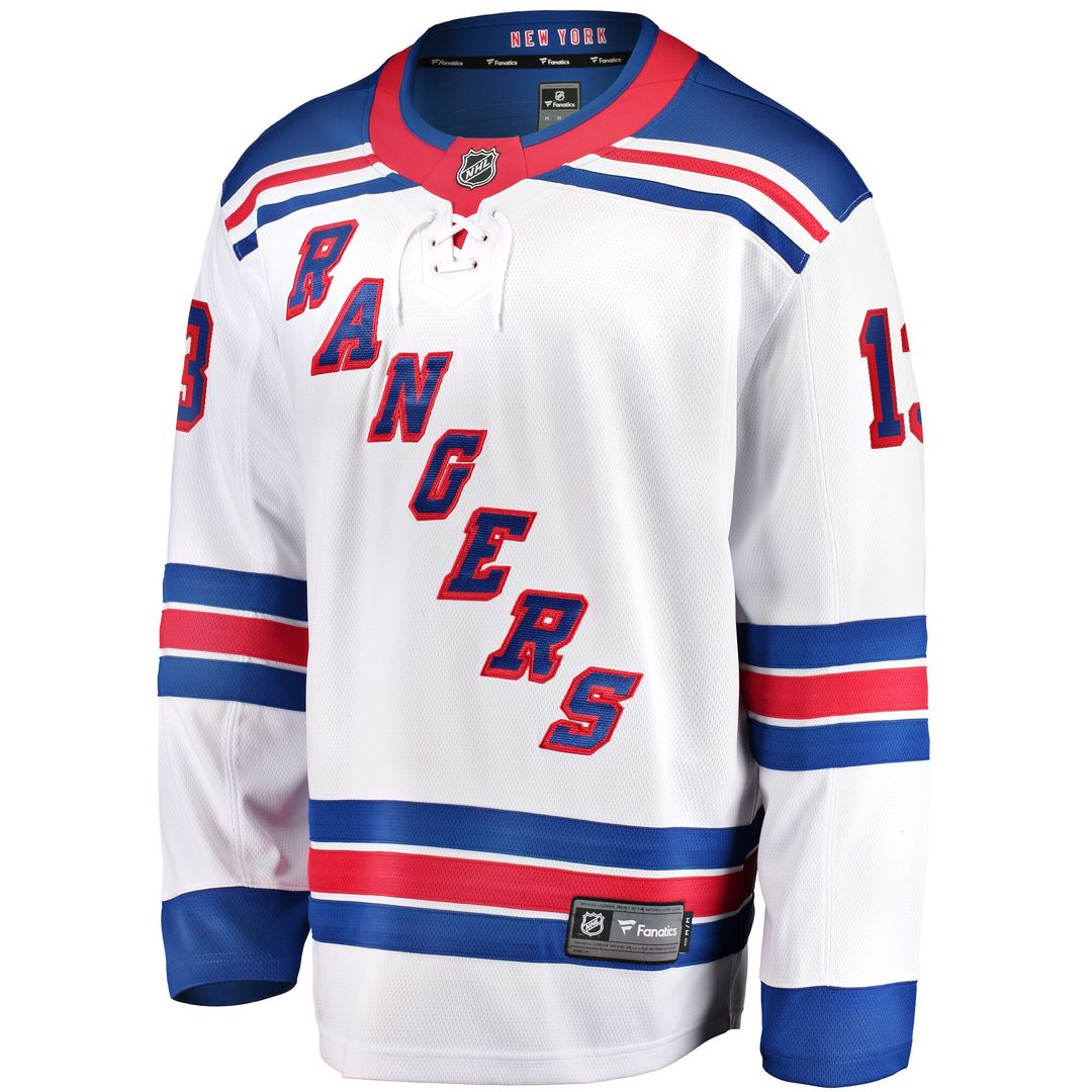 Alexis Lafreniere New York Rangers Fanatics Breakaway Jersey - White