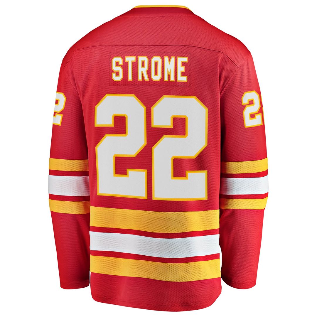 Ryan Strome Calgary Flames Fanatics Home Breakaway Jersey - Red