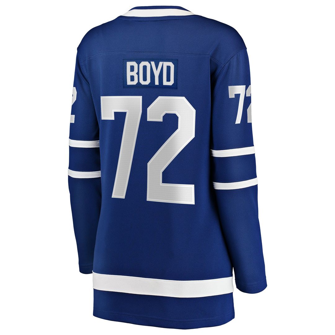Travis Boyd Toronto Maple Leafs Fanatics Women's Home Breakaway Jersey - Blue