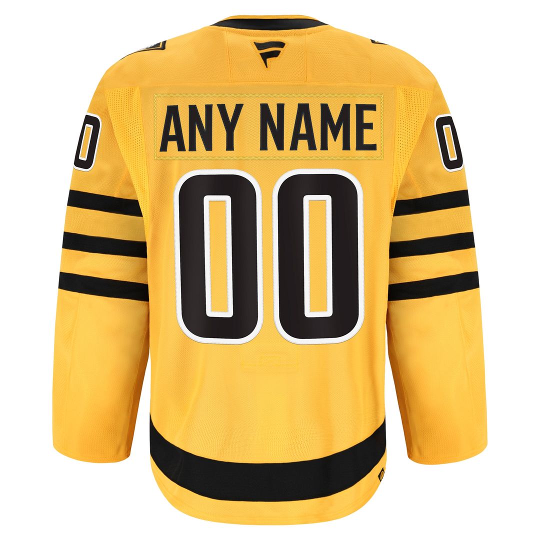Pittsburgh Penguins Fanatics Home Authentic Pro Custom Jersey - Black