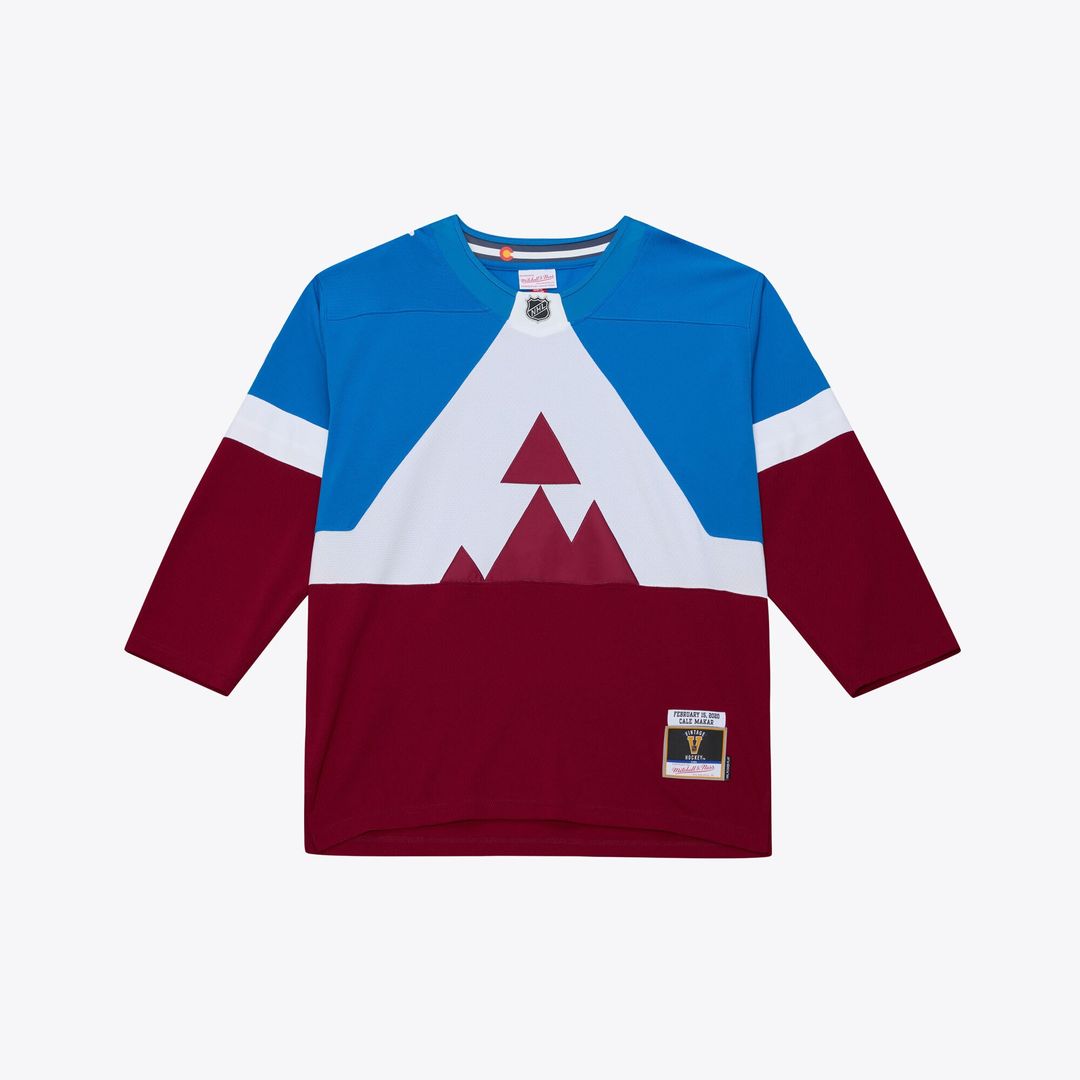 Cale Makar Colorado Avalanche Mitchell & Ness 2020 Power Play Jersey - Blue