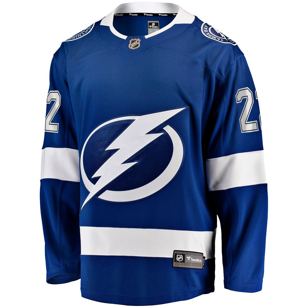 Oliver Bjorkstrand Tampa Bay Lightning Fanatics Home Breakaway Jersey - Blue