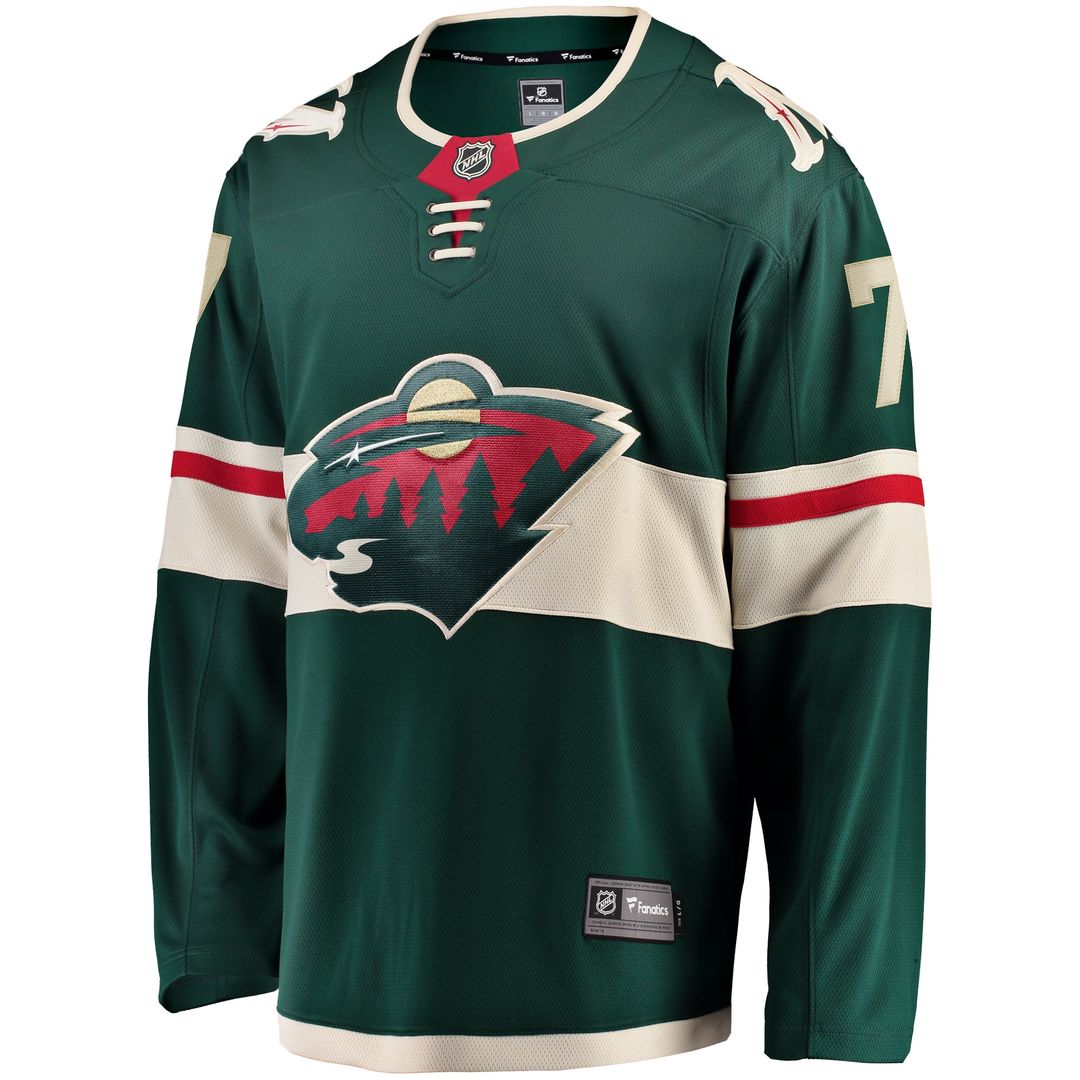 Brock Faber Minnesota Wild Fanatics Home Breakaway Player Jersey - Green