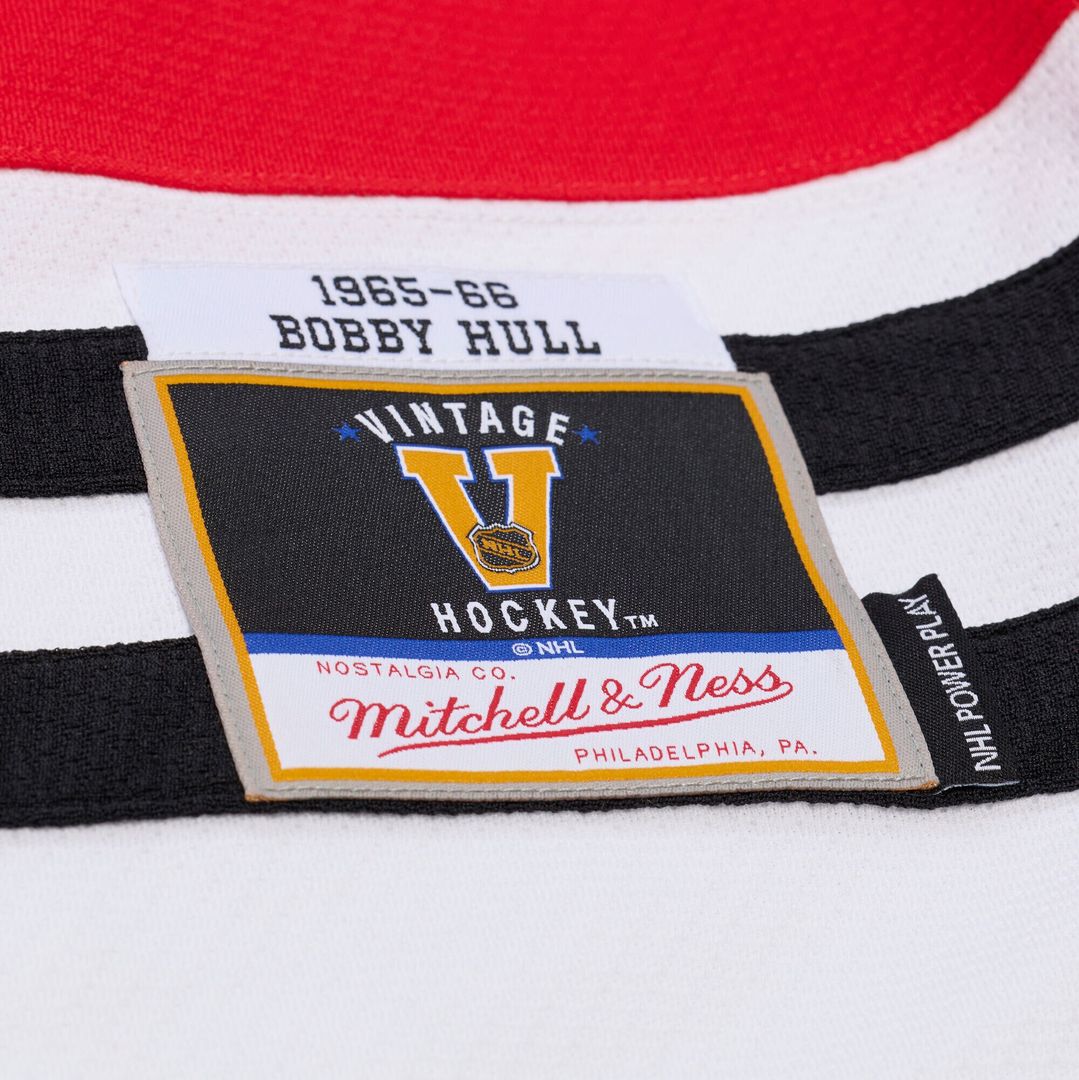 Bobby Hull Chicago Blackhawks Mitchell & Ness 1966 Power Play Jersey - Red