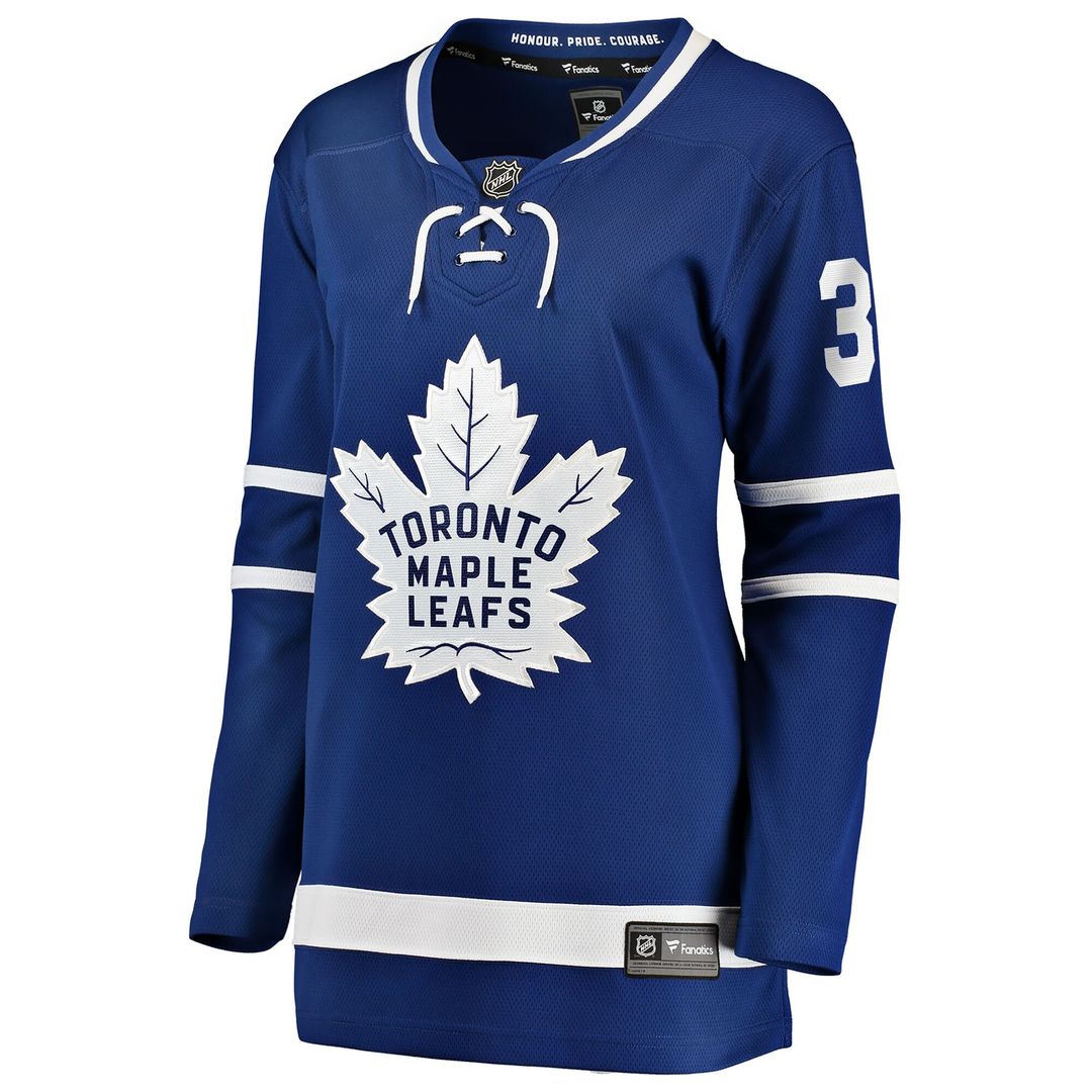Henry Thrun Toronto Maple Leafs Fanatics Women's Home Breakaway Jersey - Blue
