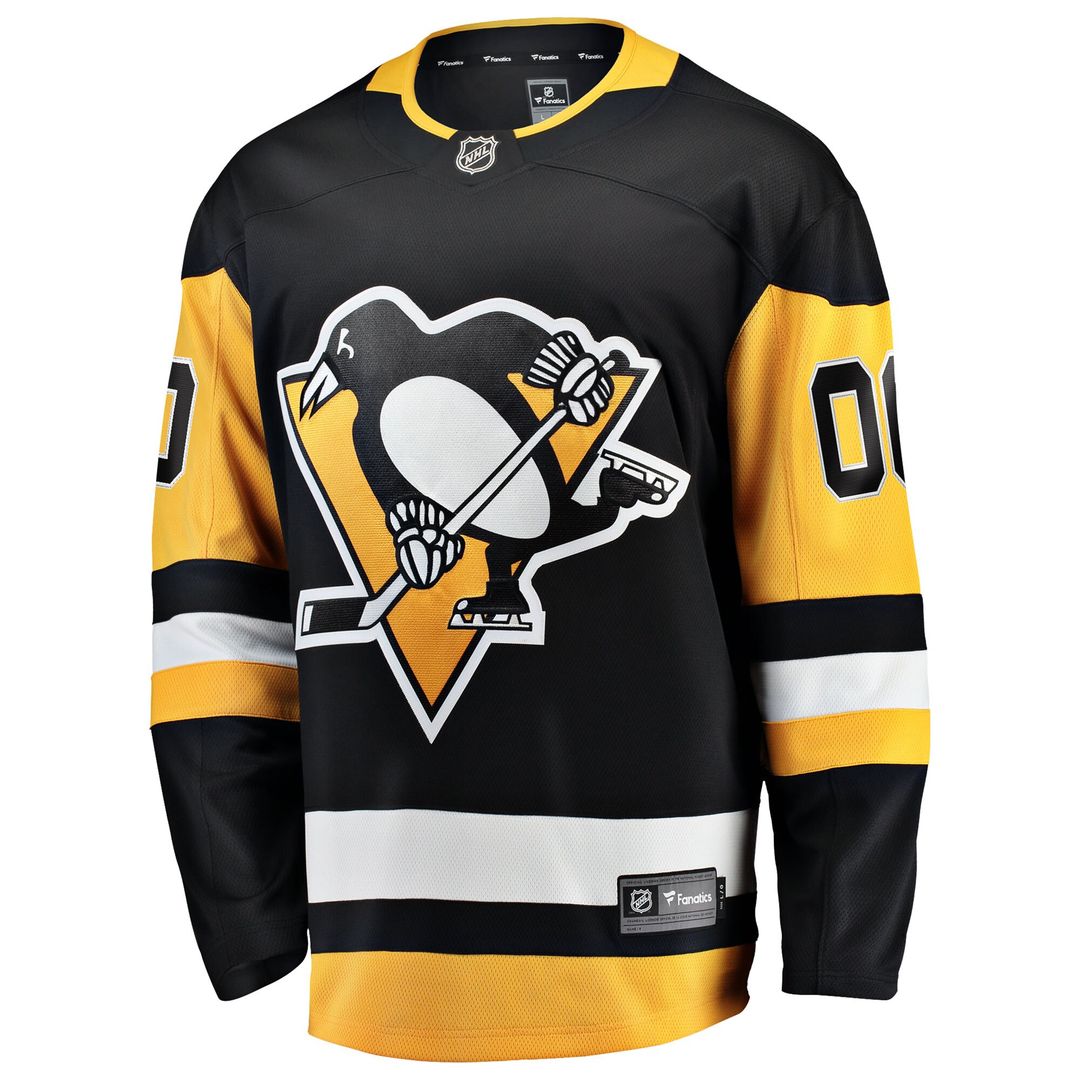 Pittsburgh Penguins Fanatics Away Breakaway Custom Jersey - White