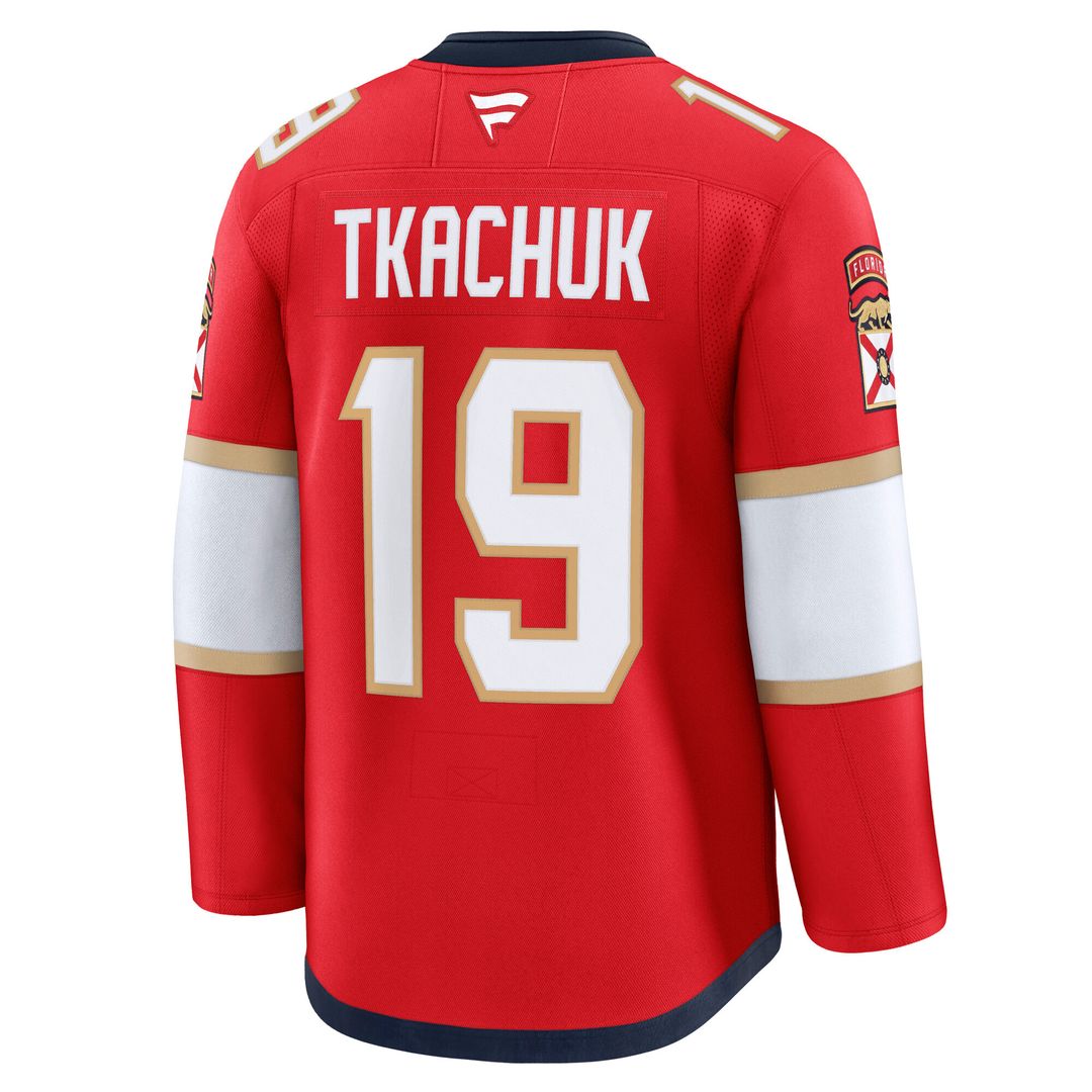 Matthew Tkachuk Florida Panthers Fanatics Home Premium Jersey - Red