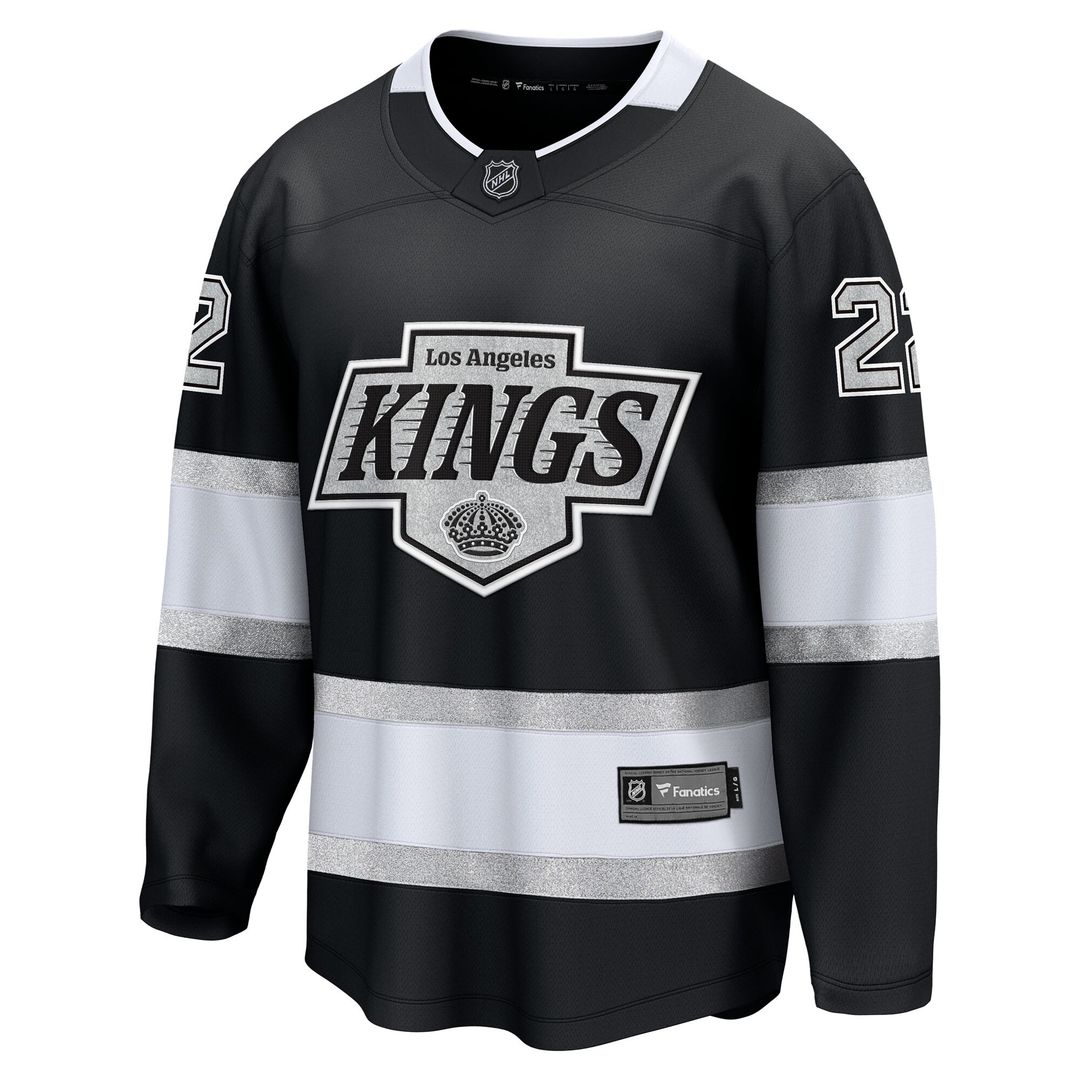 Kevin Fiala Los Angeles Kings Fanatics Home Breakaway Jersey - Black