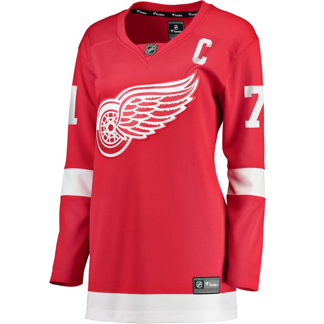 Dylan Larkin Detroit Red Wings Fanatics Women's Home Breakaway Player Jersey - Red