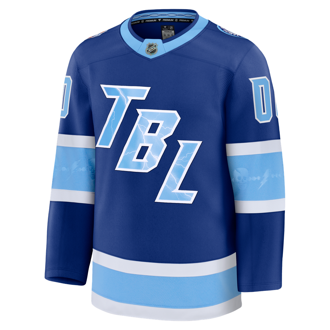 Tampa Bay Lightning Fanatics 2026 NHL Stadium Series Premium Custom Jersey - Blue