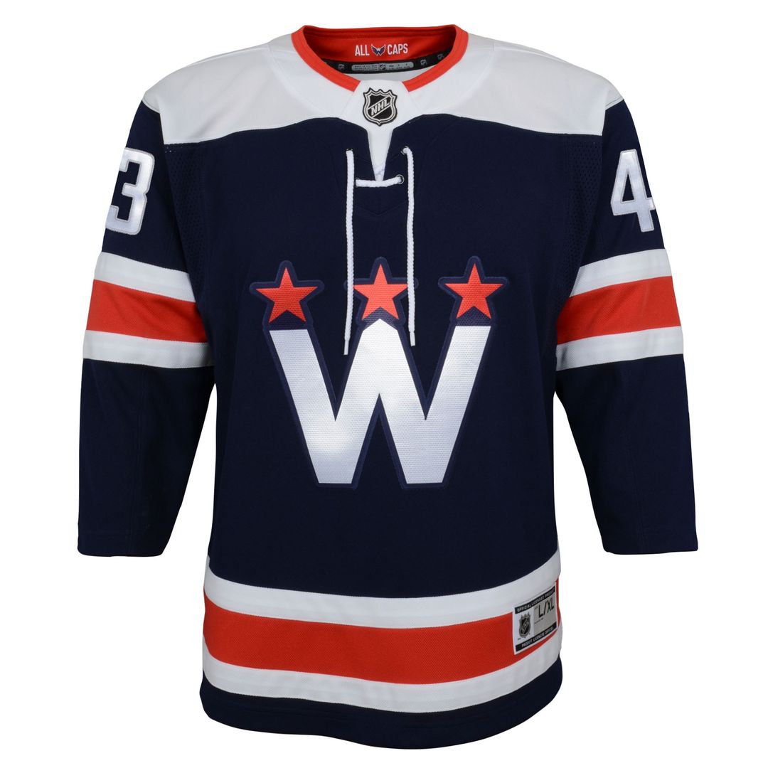 Tom Wilson Washington Capitals Youth 2022/23 Premier Player Jersey - Red