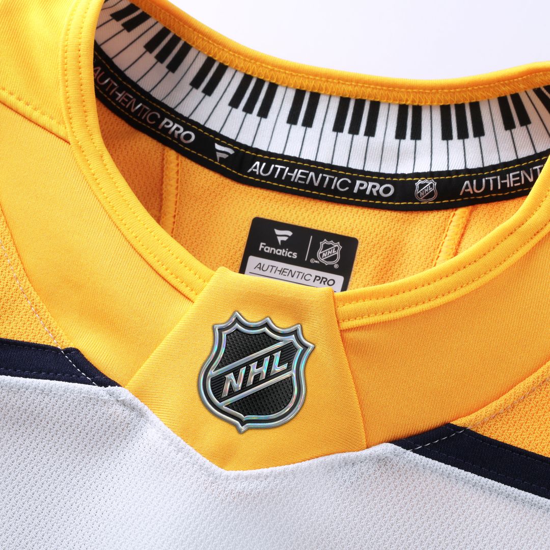 Nashville Predators Fanatics Away Authentic Pro Jersey - White