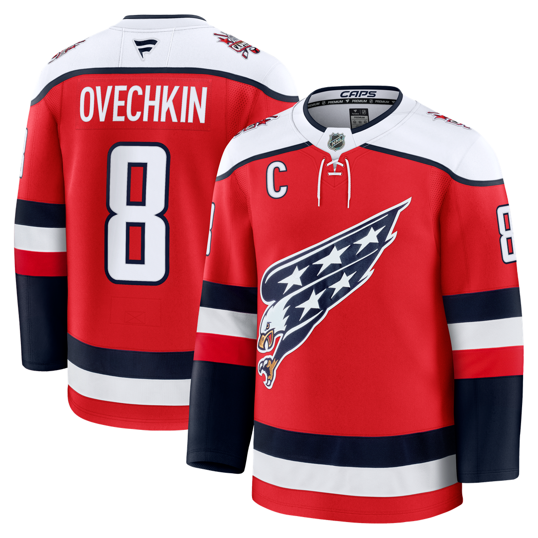 Alexander Ovechkin Washington Capitals Fanatics Alternate Premium Player Jersey - Red