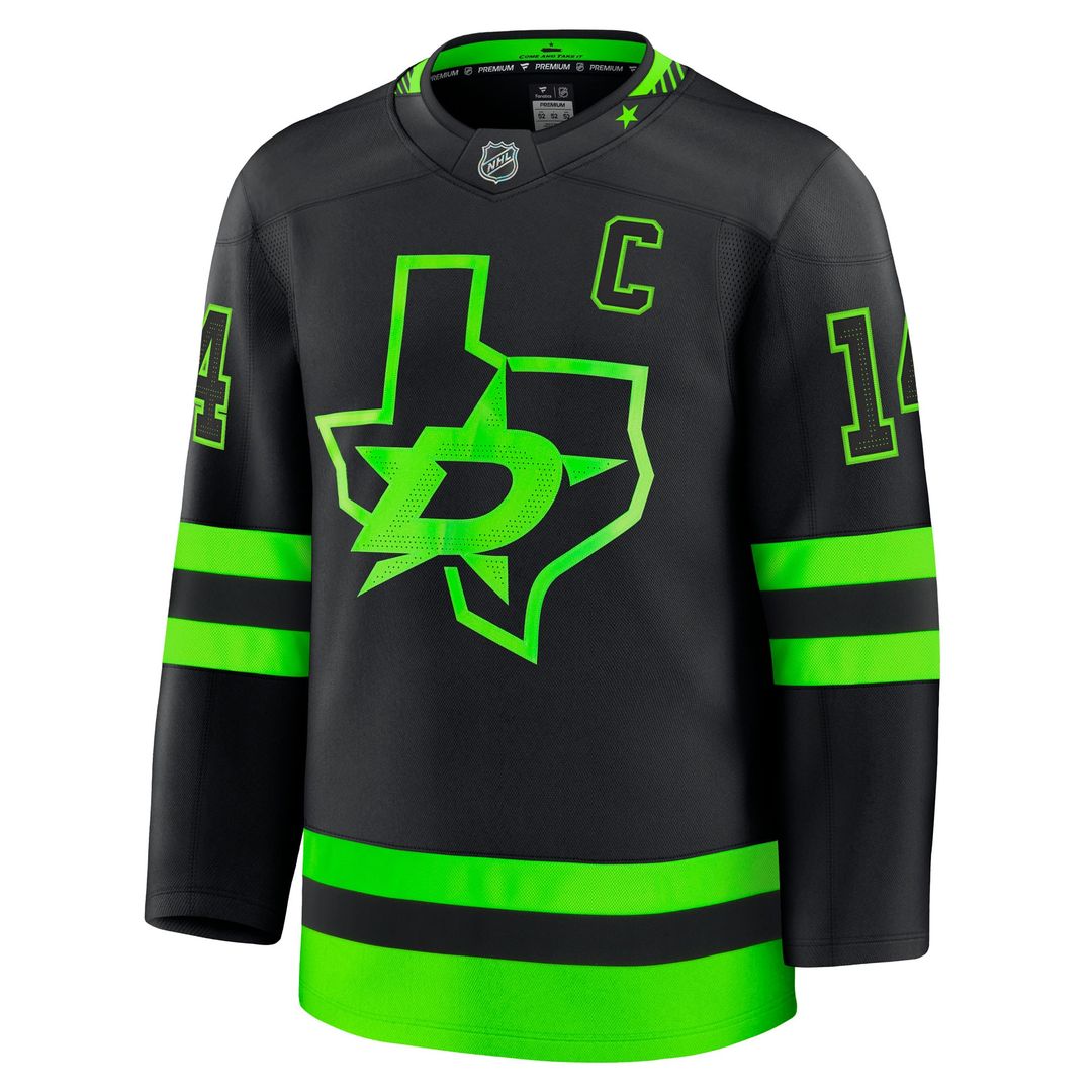 Jamie Benn Dallas Stars Fanatics Home Premium Jersey - Kelly Green
